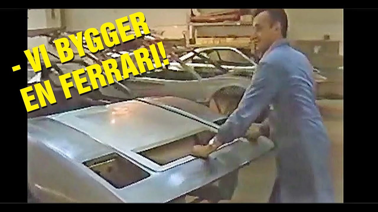 Hammare och pensel när man bygger Ferrari, TrafikMagasinet, BilTV med Perstad