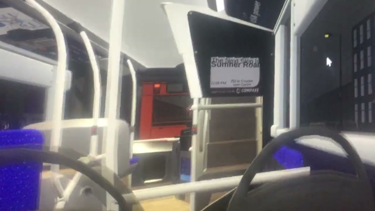 Onboard Bluestar ADL E400City on the 250 to Croydon Town Centre