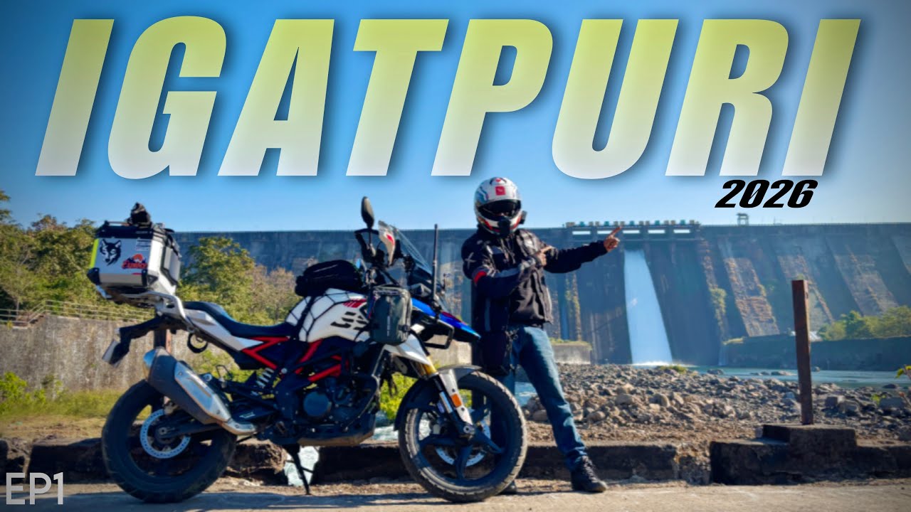 EP1 | First Ride 2026 on BMW GS to Igatpuri – You Won’t Believe the Views!😍