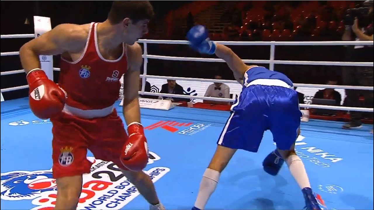 Preliminaries (81kg) JALIDOV GAFUROVA GAZIMAGOMED (ESP) vs MARKOVIC Aleksa (SRB) /AIBA World 2019