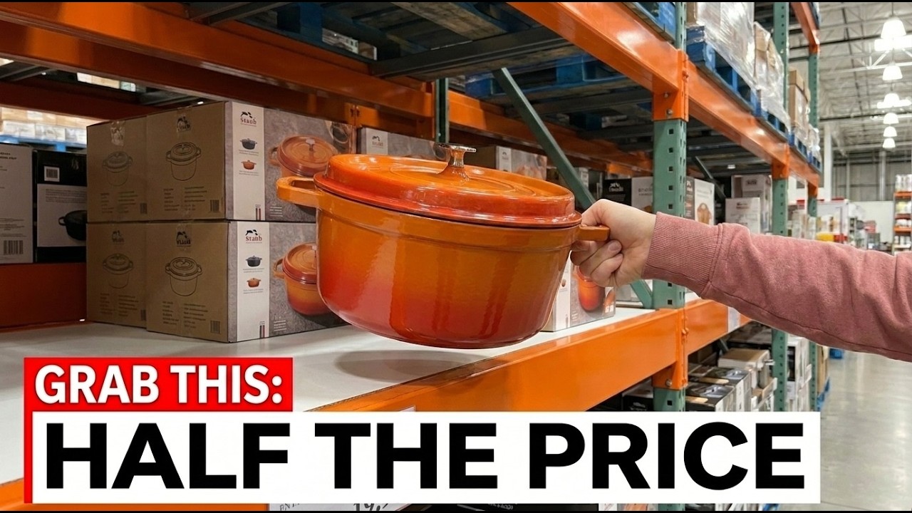 7 товаров для кухни из Costco, которые СТОИТ купить (те же заводы, что и у брендов за $400)