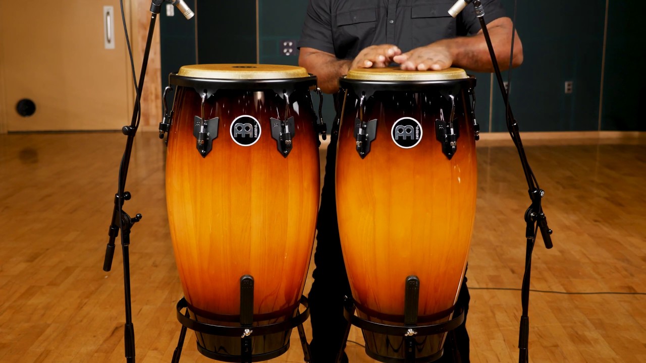 MEINL Percussion - Headliner Congas Set in Vintage Sunburst (HC512VSB)