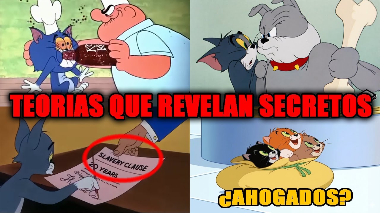 10 TEORÍAS QUE REVELAN SECRETOS OSCUROS DE TOM Y JERRY