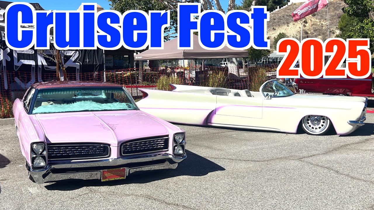 Cruiser Fest 2025 Classic Car Show In Santa Clarita, California