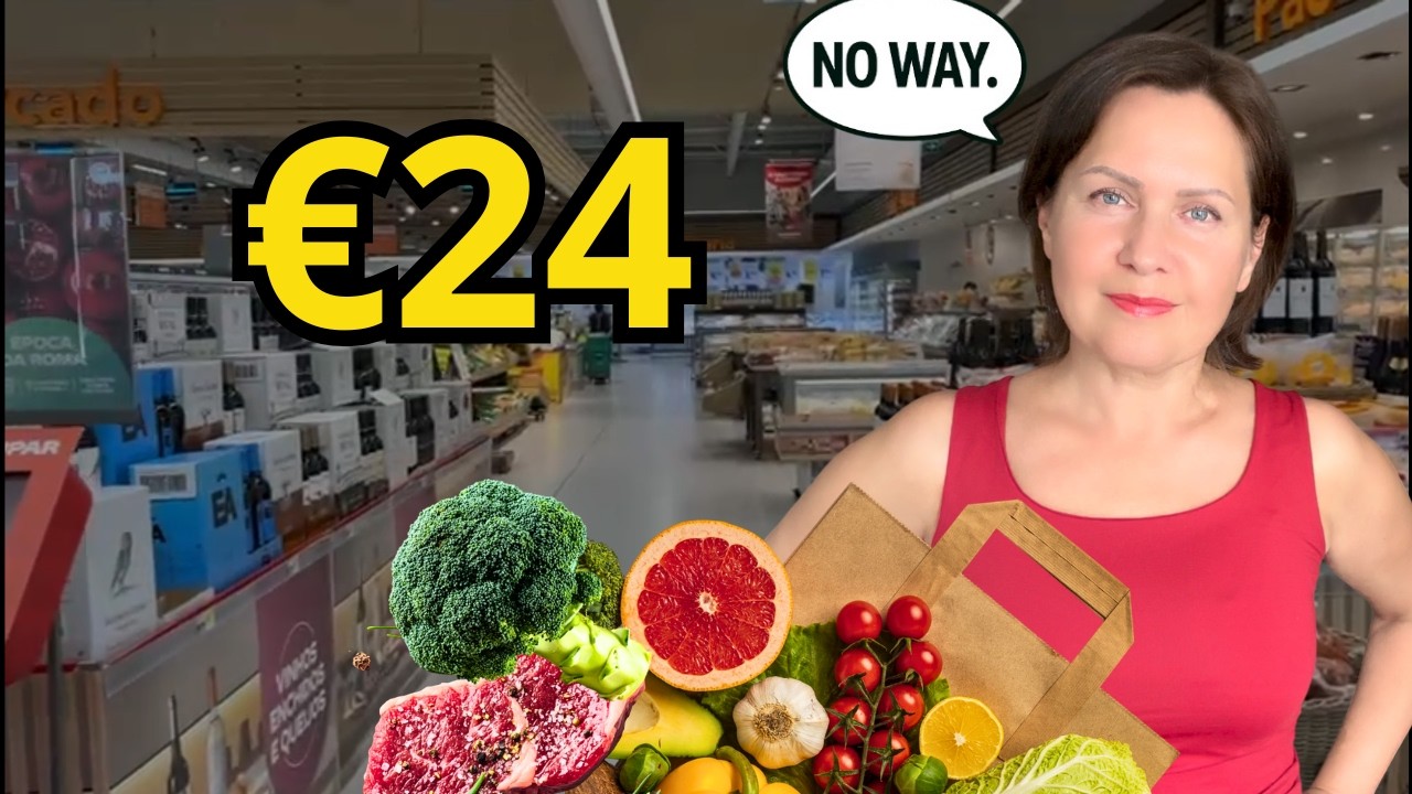 Как покупать продукты в Португалии 🇵🇹 Что можно купить за 24 евро