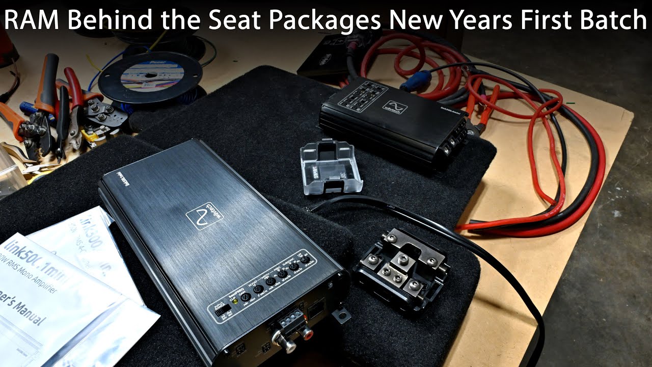 RAM Behind the Seat Packages New Years First Batch