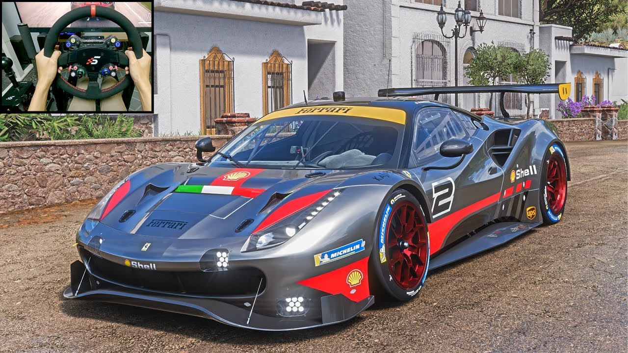 770HP Ferrari 488 GTE - Forza Horizon 5 | Simagic Alpha Ultimate gameplay