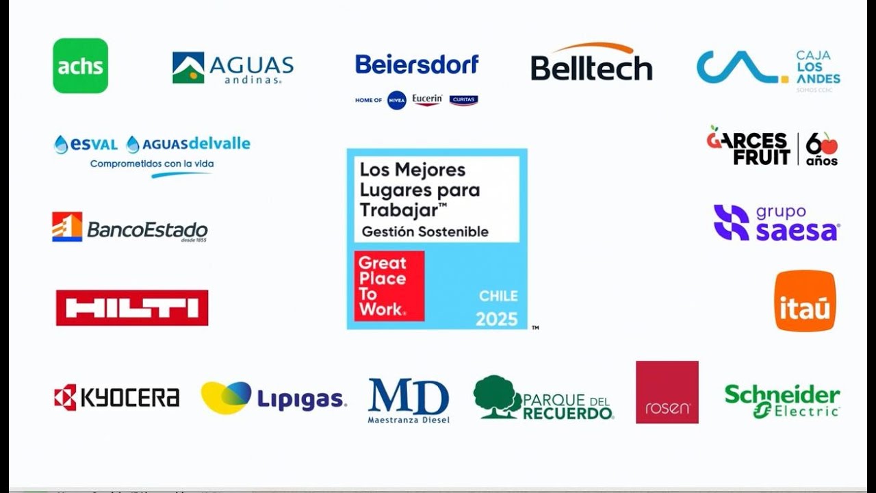 Ceremonia de Premiación - Los Mejores Lugares para Trabajar™️ Gestión Sostenible 2025