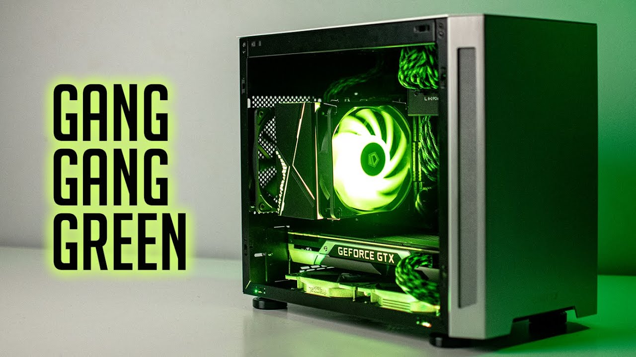 Mini ITX PC Build | Lian Li TU150 | GANG  GANG GREEN