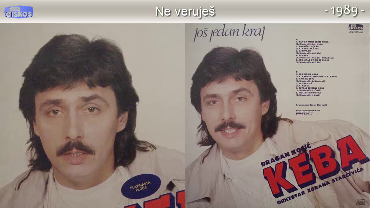 Dragan Kojic Keba - Ne verujes - (Audio 1989)