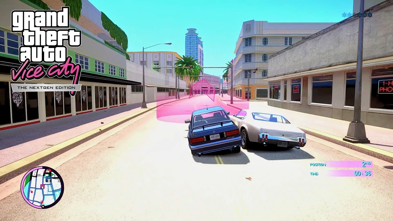 The Driver - GTA Vice City Next-Gen Edition Mod
