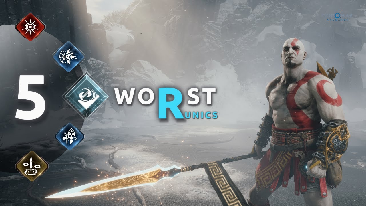 The 5 WORST Runic Attacks In The Entire God of War Norse Saga.