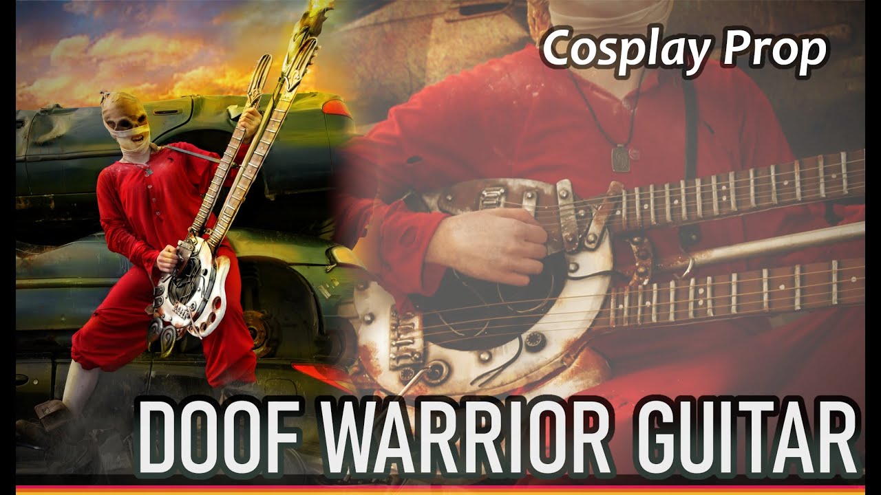 The Making of the Doof Warrior Prop Guitar from Mad Max - Fury Road