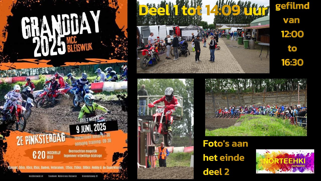 MCC Bleiswijk - GRAND-DAY 9 Juni 2025 DEEL 1 video Compulatie