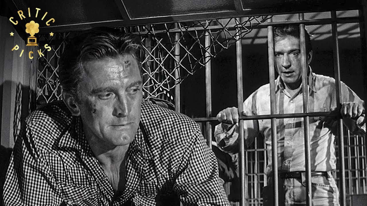 The Great Escape (Kirk Douglas Scene) | Lonely Are the Brave