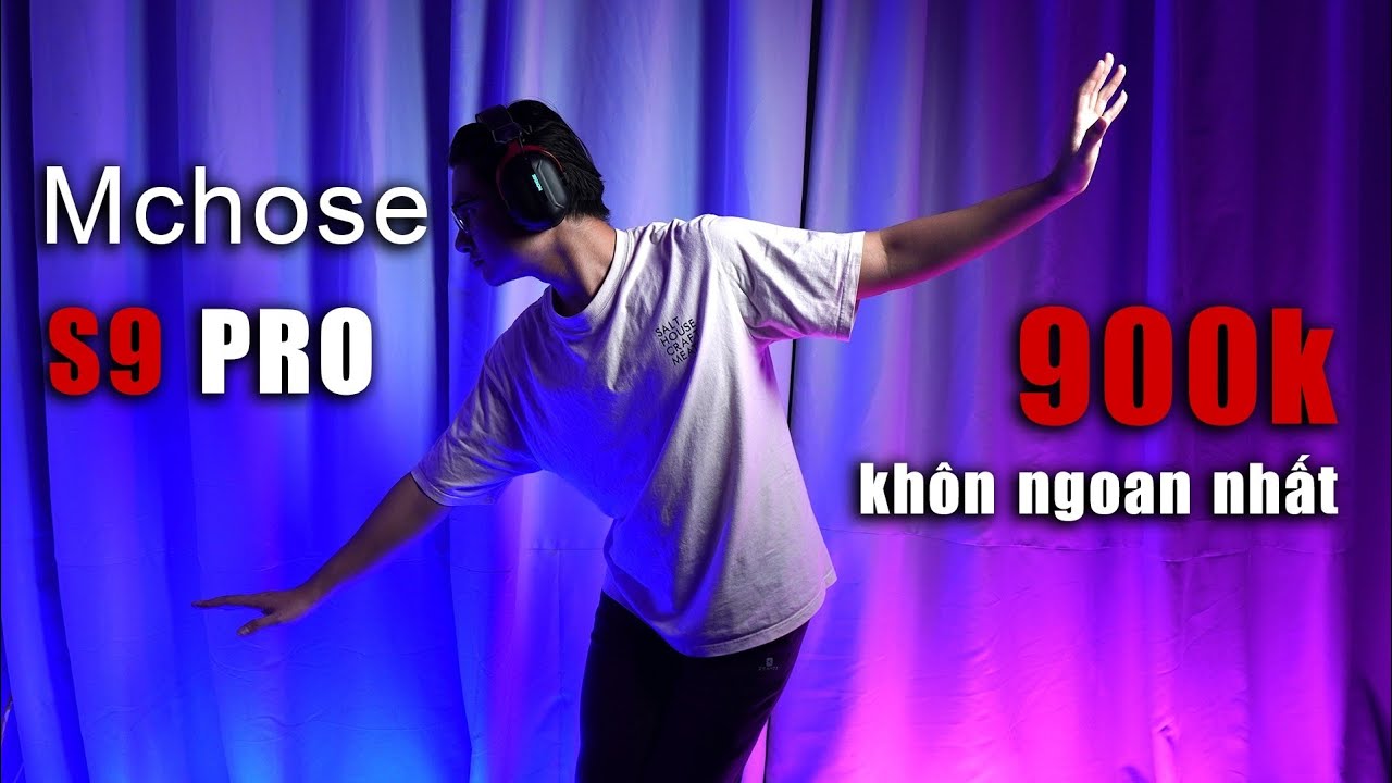 Tai nghe gaming đa dụng chỉ 900k - Mchose S9 pro