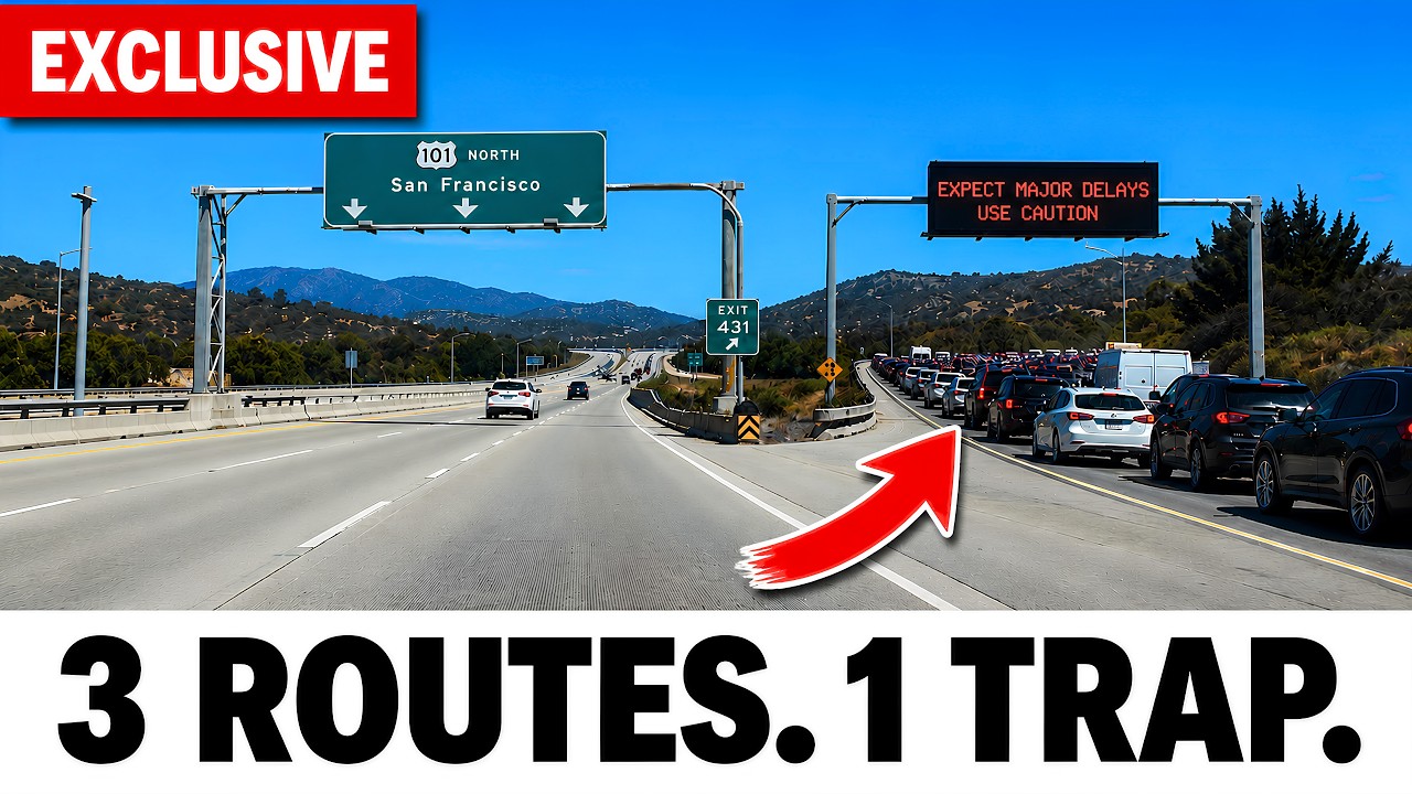 LA to San Francisco: I-5 vs 101 vs Highway 1 &mdash; One Is a Trap