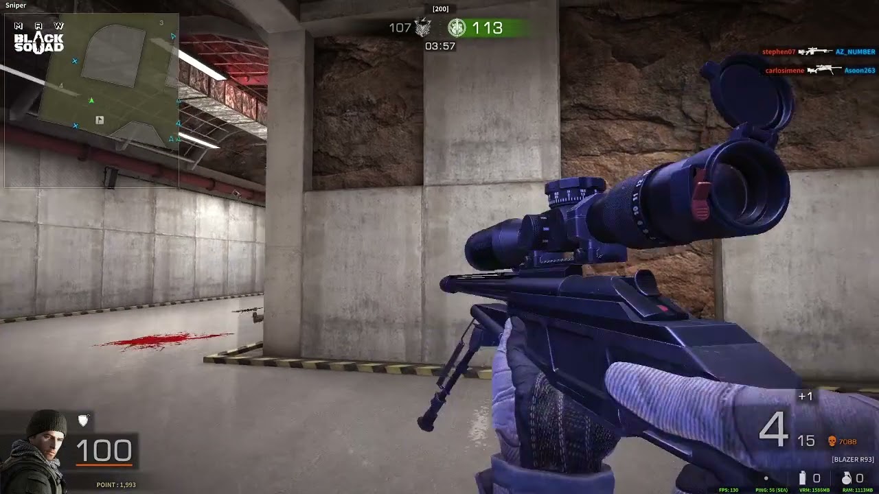 Black Squad Steam (Indonesia) | Sniper TDM Gameplay (No Commentary)