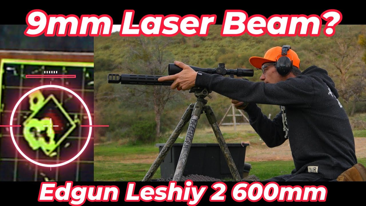 СКОРОСТНАЯ СТРЕЛЬБА и ТЕСТИРОВАНИЕ НА ДАЛЬНИЕ ДИСТАНЦИИ моего EDGUN LESHYY 9mm