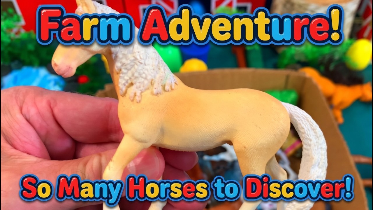 🐎 Horse Toy Collection for Kids: Meet Our Equine Friends & Learn Facts!