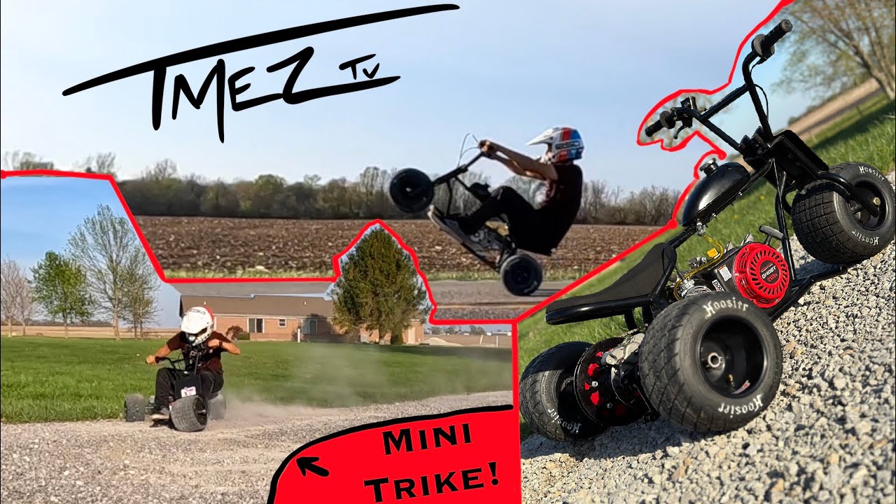 Finally Shred The Mini Trike!!