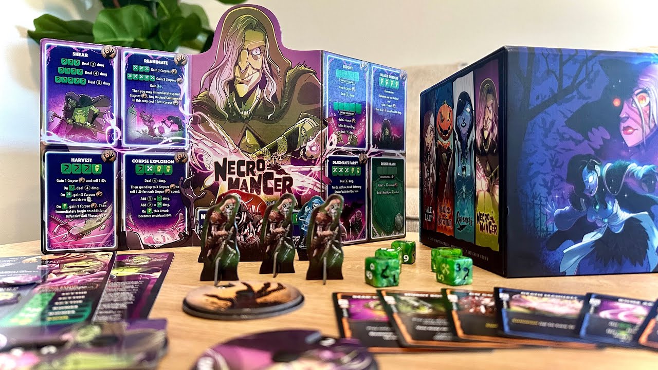 NECROMANCER Hero Spotlight - Dice Throne Outcasts