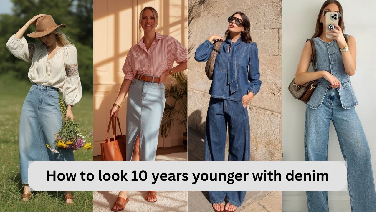 5 Denim Styles That Make You Look 10 Years YOUNGER Over 60