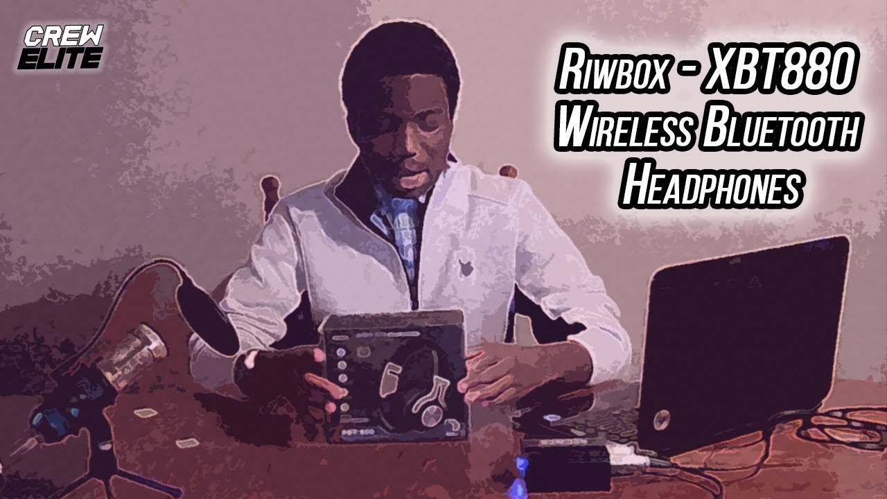 Riwbox XBT880: Wireless Bluetooth Headphones With Strong Bass | Best Budget Headphones [REVIEW]