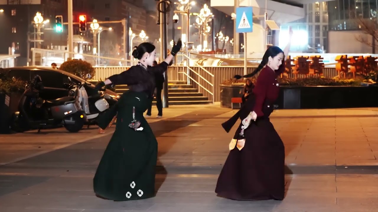 索朗旦措，麦吉《吉祥旺盛之歌》🌹Tibetan dance 💖  tibetan guozhuang dance💖tibetan song💖