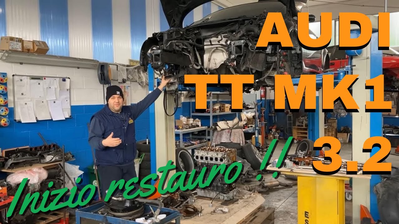 AUDI TT 3.2quattro mk1: problemi alla catena..inizia il restauro!