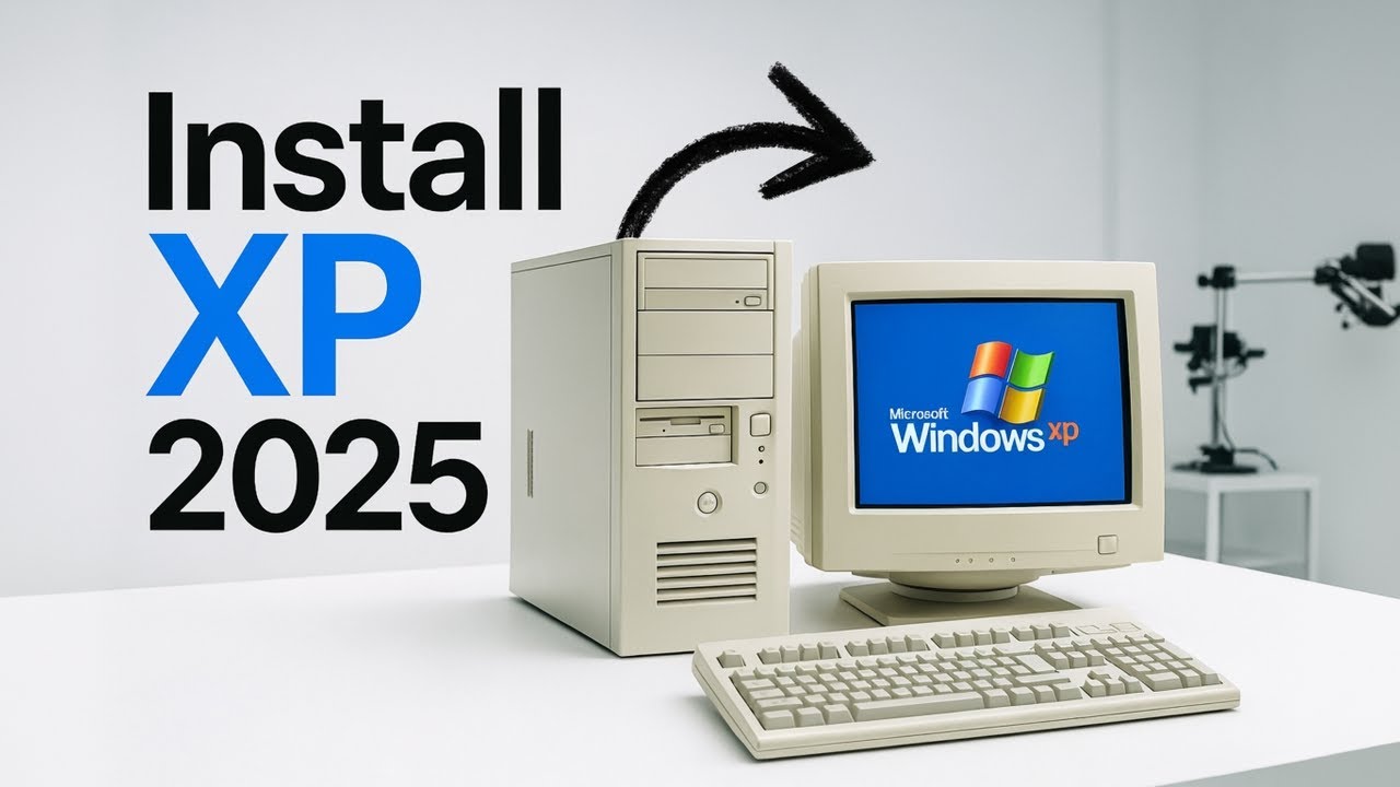 Как установить Windows XP в 2025 году