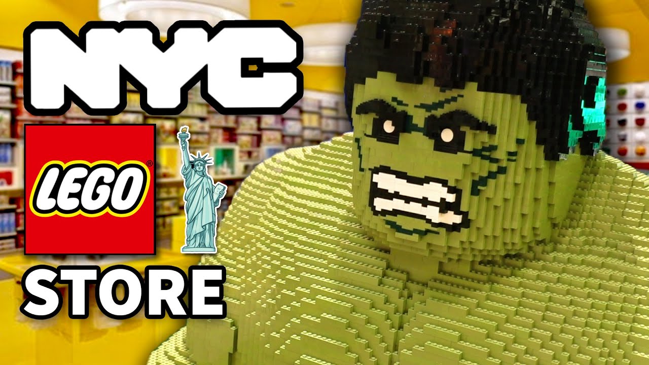 A Visit to the New York City LEGO Store!
