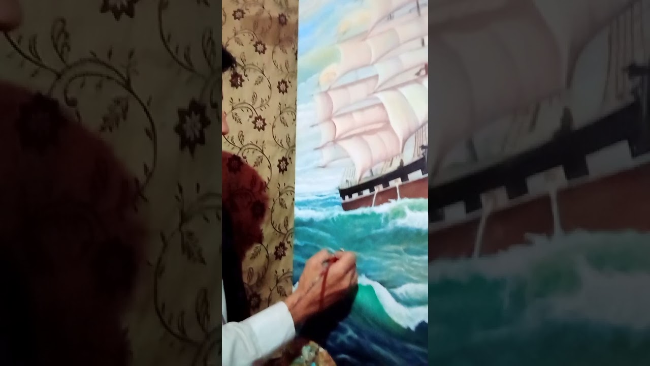 fine art old ship Pakistan