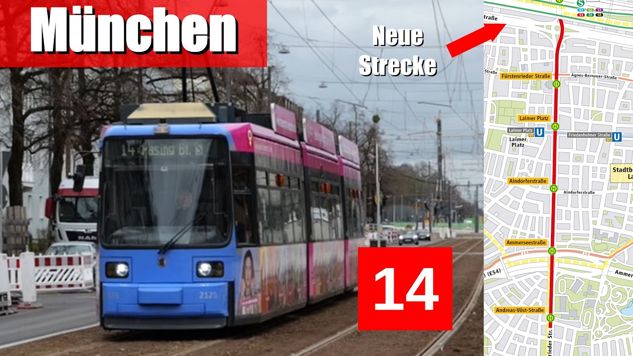 ERÖFFNET: Die NEUE Westtangente fährt ENDLICH | Neue Line 4 + Neue Strecke
