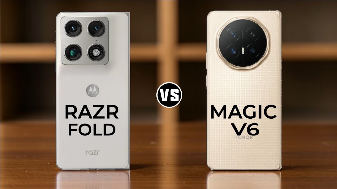 Motorola Razr Fold vs Honor Magic V6