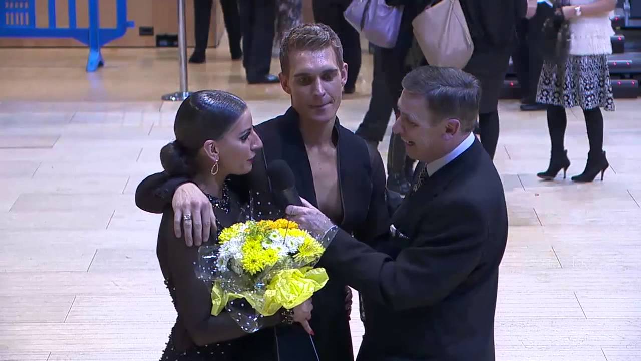 Troels Bager & Ina Jeliazkova Honour Dance & Interview - UK Open Championships 2015