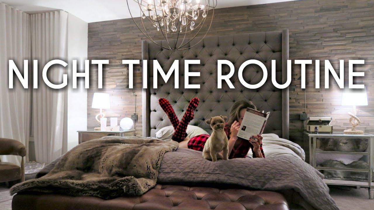 NIGHT TIME ROUTINE | Angie Bellemare