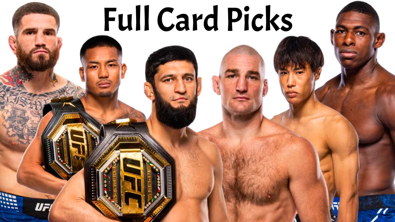 Мои полные прогнозы и анализ турнира UFC 328