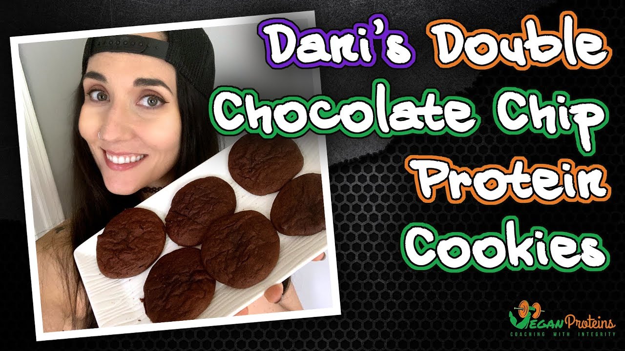 Dani's Double Chocolate Chip Protein Cookies | Vegan Proteins