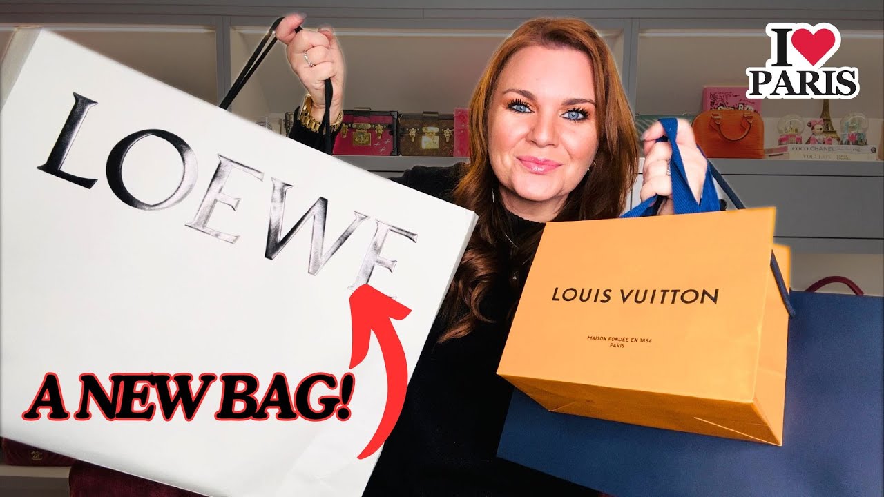 MASSIVE PARIS LUXURY HAUL!! Unbox with me Louis Vuitton, Loewe, Ana Luisa and so much more!