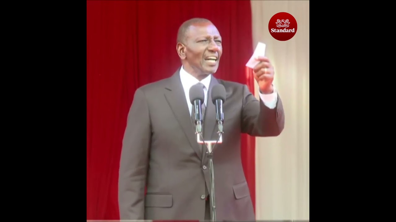 I am the President and I can go anywhere in Kenya, I no need no permission, Ruto tells Gachagua