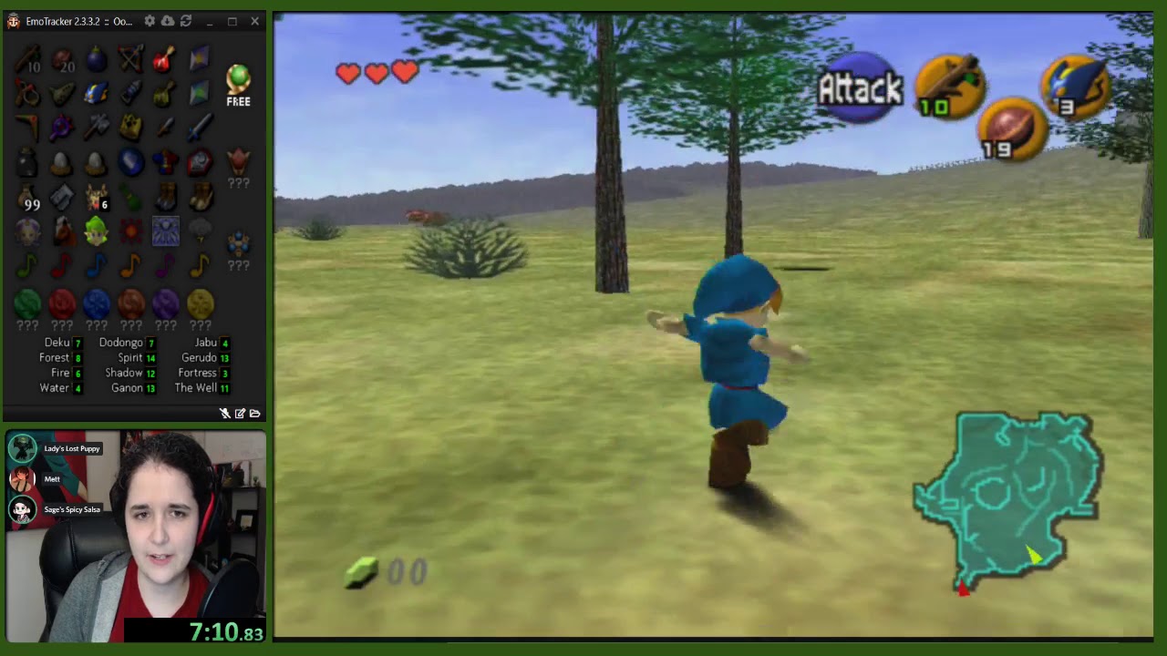 HAPPY BIRTHDAY METT!--OoT Online Rando (Ice Trap Mayhem/Quad Damage Shenanigans)