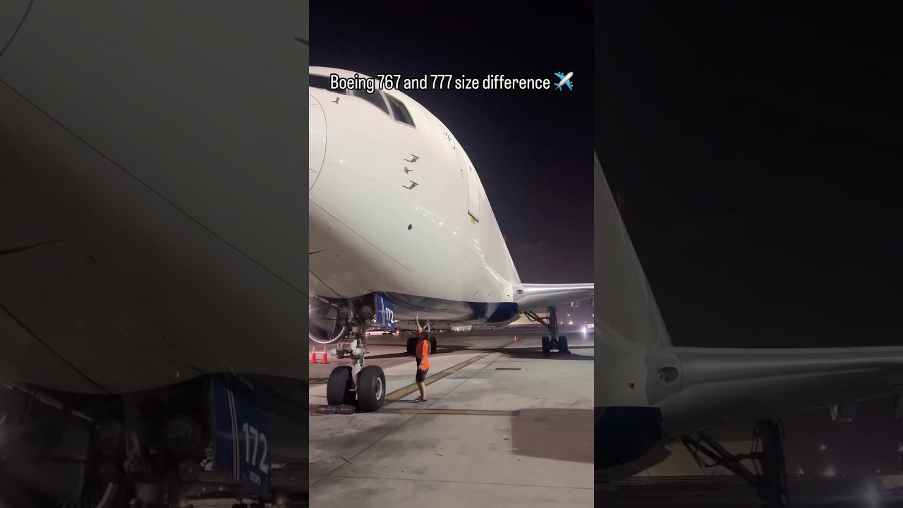 BOEING 777 IS NOT THAT BIG🤡 #plane #aviation #boeing #airbus  owner:nat.madrigal_