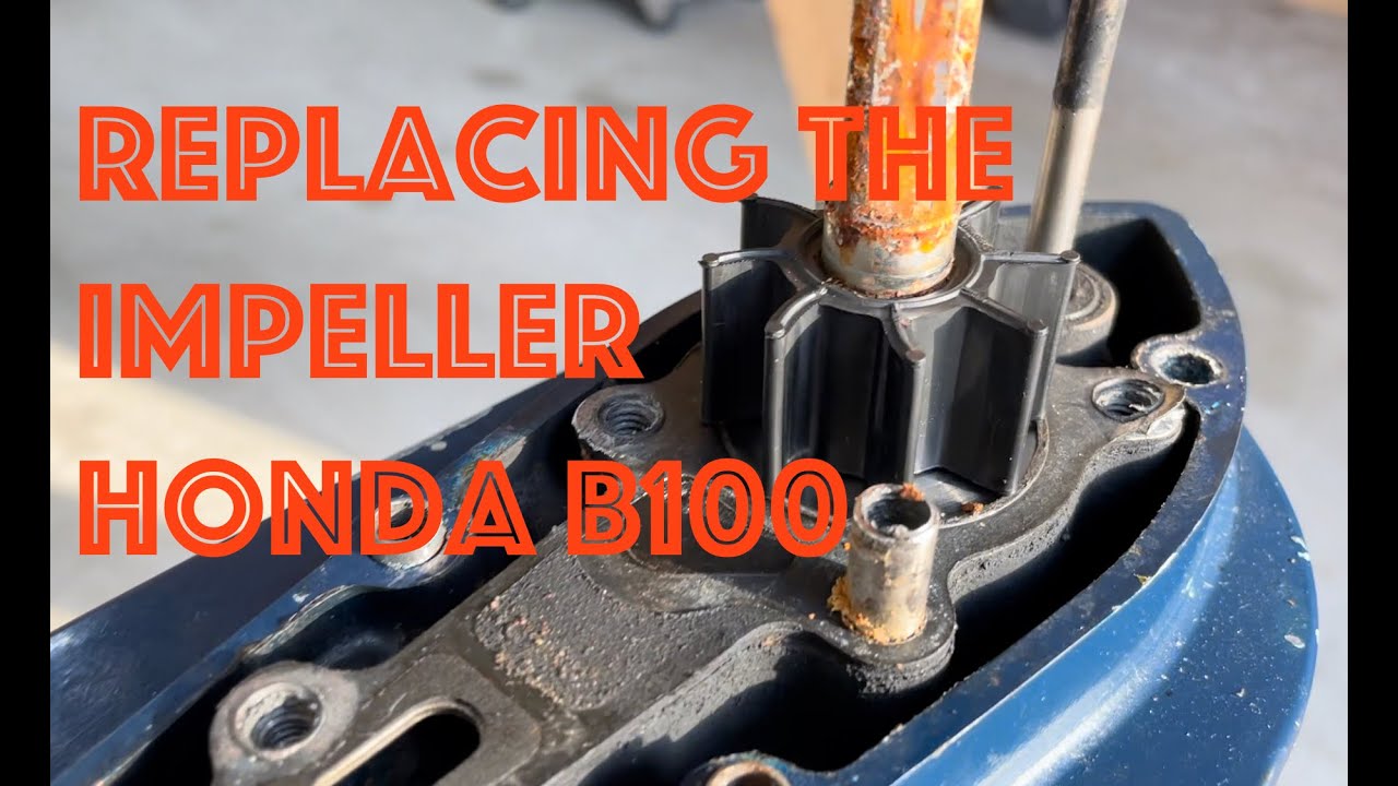 Honda B100 impeller replacement pre-1997...THIS is the video to watch!