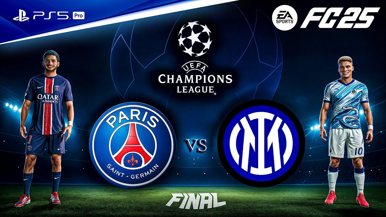 FC 25 - PSG vs. Inter Milan | UEFA Champions League Final 2025 | PS5™ Pro [4K60]
