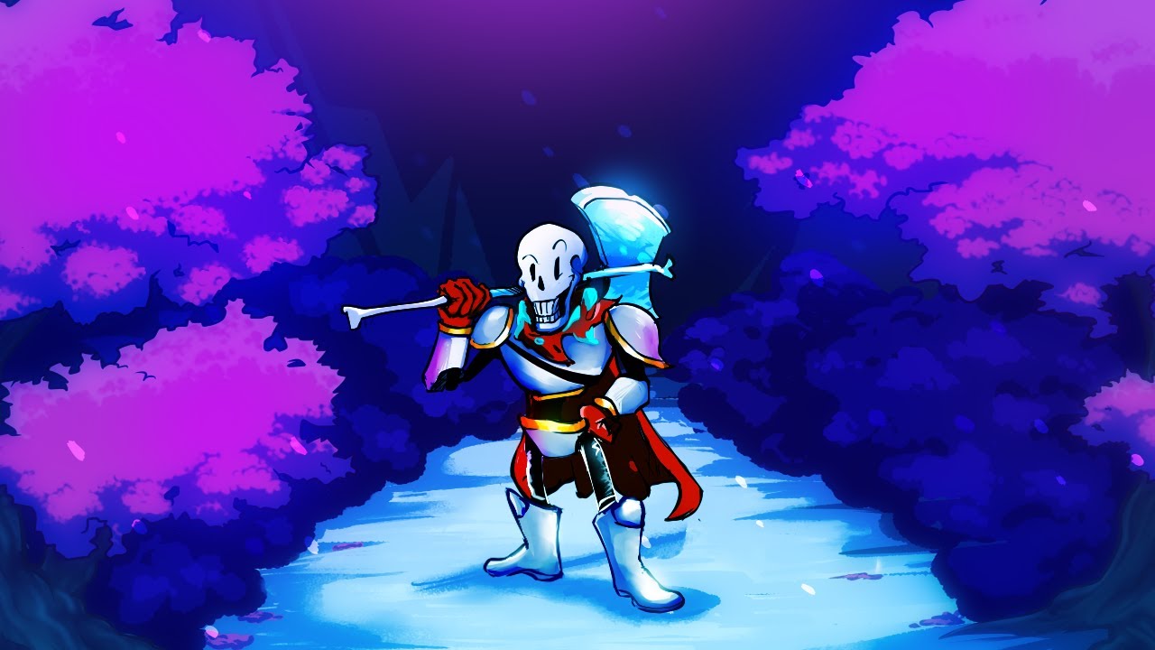Undertale Icebound Papyrus Fight