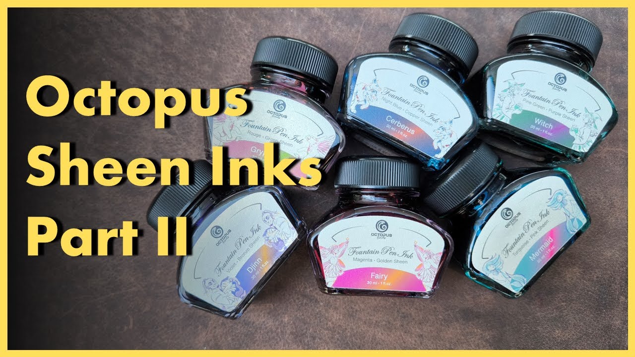 #131 Octopus Sheen Ink Kollektion II