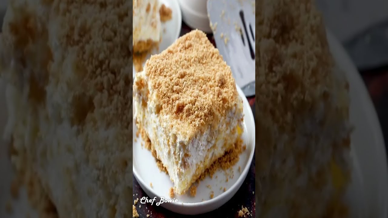 MAKING PINEAPPLE DREAM DESSERT #Shorts #Youtubeshorts