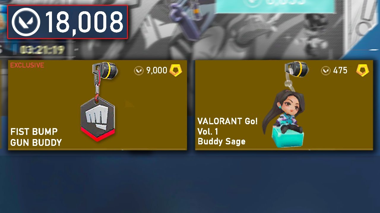 Buying EVERY Gun Buddy in Valorant