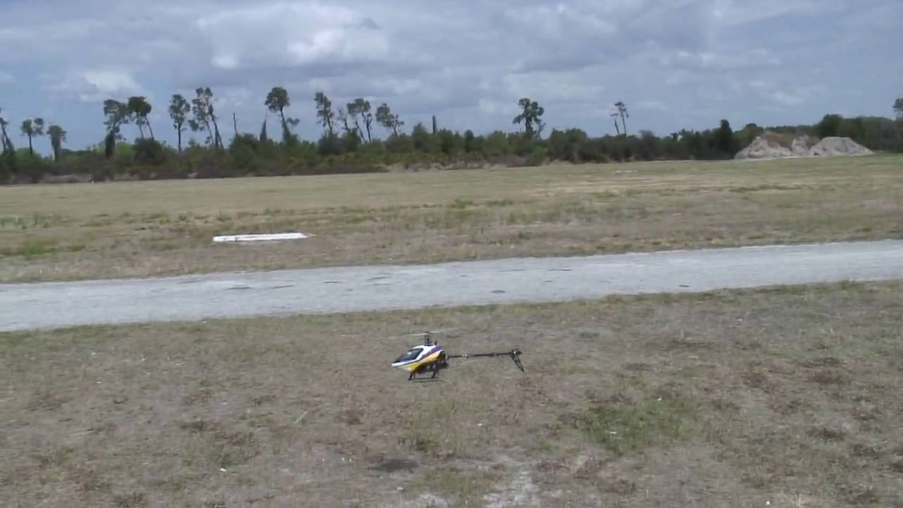 T-Rex 450 Pro Test Flying